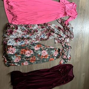 Pink blush maternity